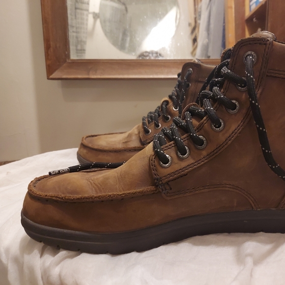 Lems Shoes - Lems Waterproof Leather Boulder Boot Women's size 10